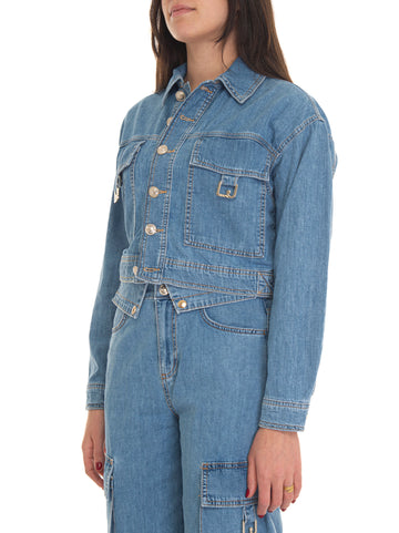 Short light denim jacket Liu Jo Woman
