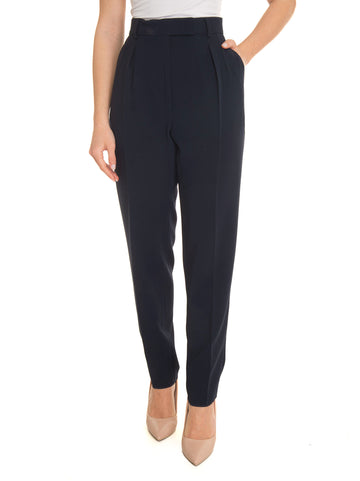 Pantalone morbido in cady Era Blu Max Mara Studio Donna