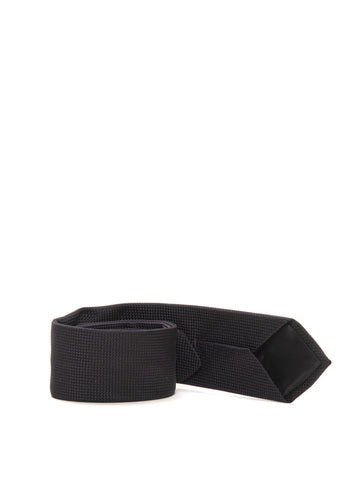 Cravatta in seta Nero Paoloni Uomo