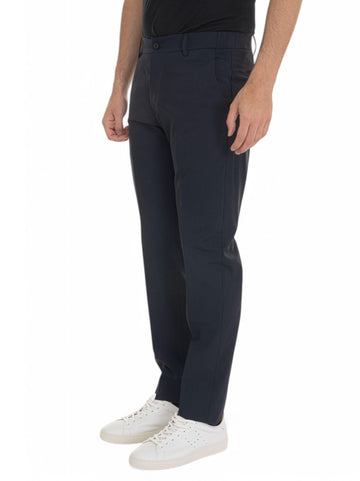Pantalone classico MORELLO-ELAX Blu Berwich Uomo