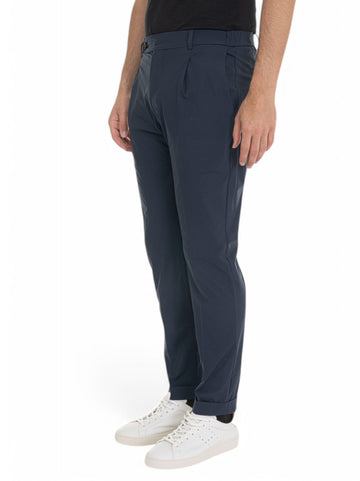 XRETRO chino trousers Blue Berwich Man