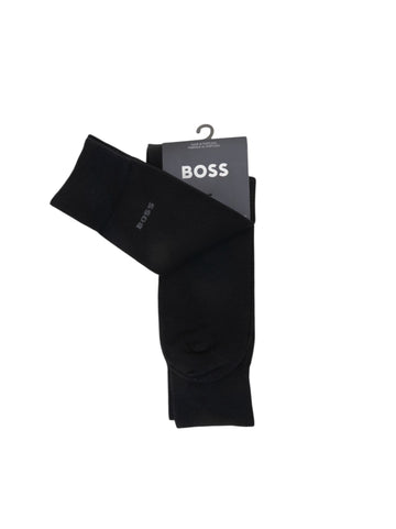 Calzino lungo 2P-RS-UNI-CC Nero BOSS Uomo