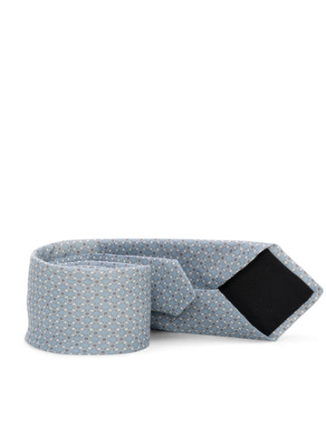 Cravatta C-TIE75CM Celeste BOSS Uomo