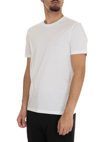 T-shirt girocollo mezza manica TESSLER150 Bianco BOSS Uomo
