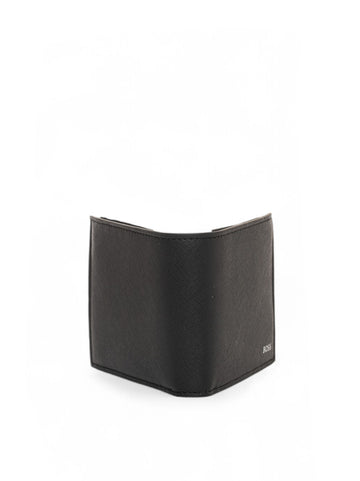 Wallet ZAIR-TRIFOLDN Black BOSS Men