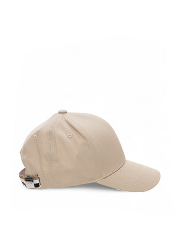 BOSS Men's ZED Beige Peaked Cap