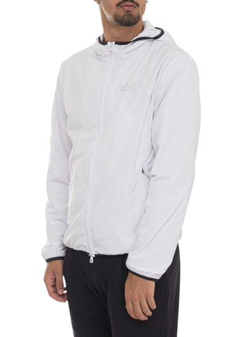 Jacket K-way White EA7 Man