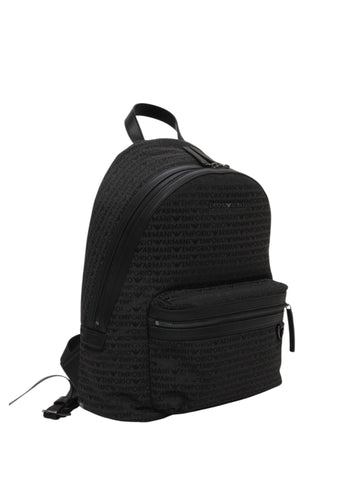 Emporio Armani Man Black Backpack