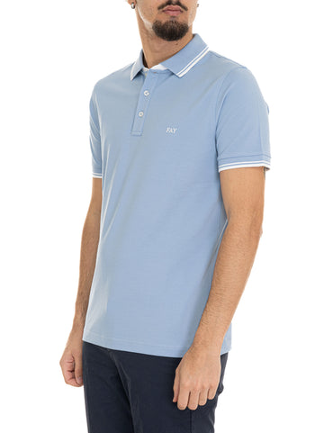 Polo manica corta Celeste Fay Uomo