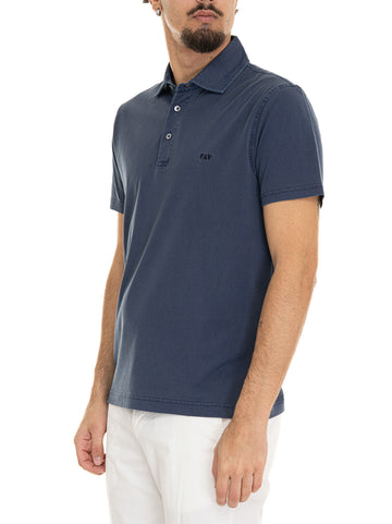 Polo manica corta Blu Fay Uomo