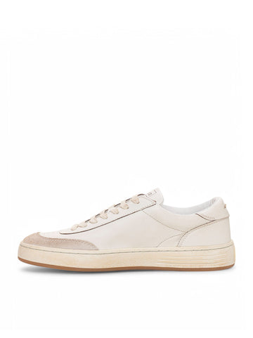 Lido brushed low sneakers White-beige Ghoud Men