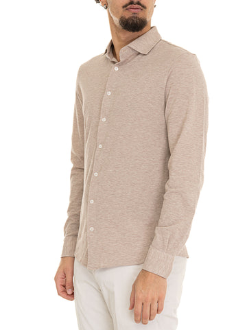 Long Sleeve Shirt Beige Gran Sasso Men
