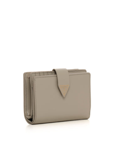 Guess Women's Miriam Taupe Small Leather Wallet