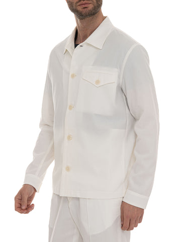 BATAVIACREPE Beige Hindustrie Men's Overshirt