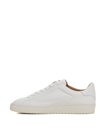 Hogan Men's H672 White Lace-Up Leather Sneakers