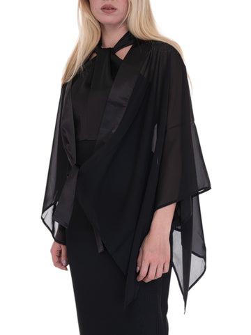Black Liu Jo Women's Cape