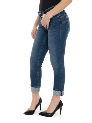Jeans 5 tasche Monroe Denim medio Liu Jo Donna
