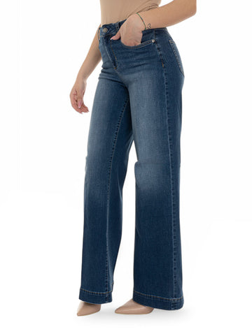 Jeans 5 tasche  authentic Denim medio Liu Jo Donna