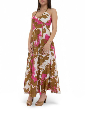 Abito lungo Rosa-beige Liu Jo Donna