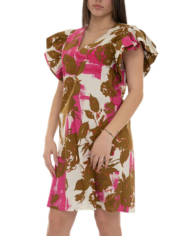 Abito corto Rosa-beige Liu Jo Donna