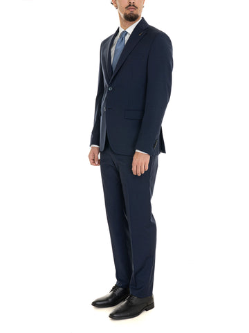 Abito da uomo 2 bottoni Blu Paoloni Uomo