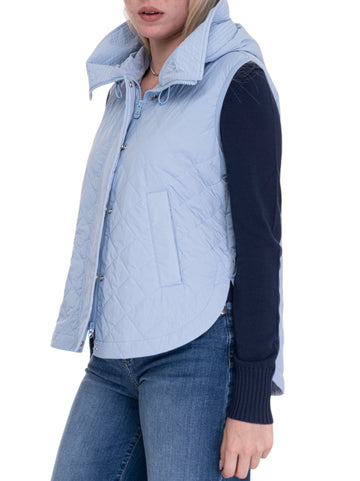 Gilet trapuntato 80 gr Madeira Celeste Peuterey Donna