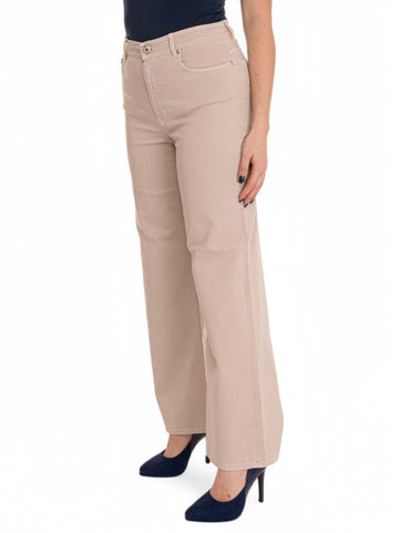 Jeans 5 tasche Medina Beige Weekend Max Mara Donna