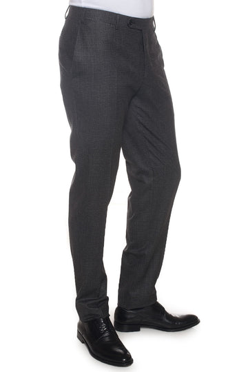 Flat pocket trousers Gray Canali Man