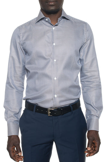 Camicia classica da uomo Marrone Carrel Uomo