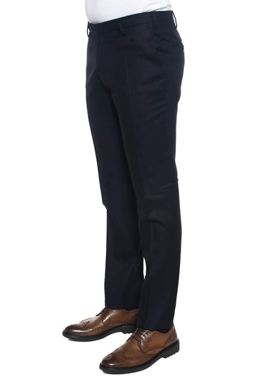 Flat pocket trousers Blue Angelo Nardelli Man