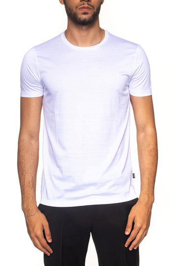 T-shirt girocollo Tessler Bianco BOSS Uomo