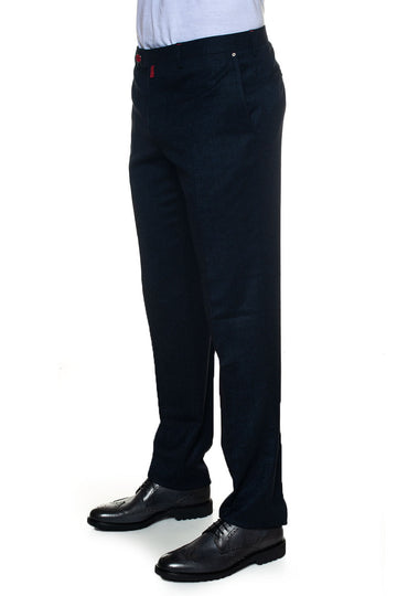 Pantalone classico Blu Kiton Uomo