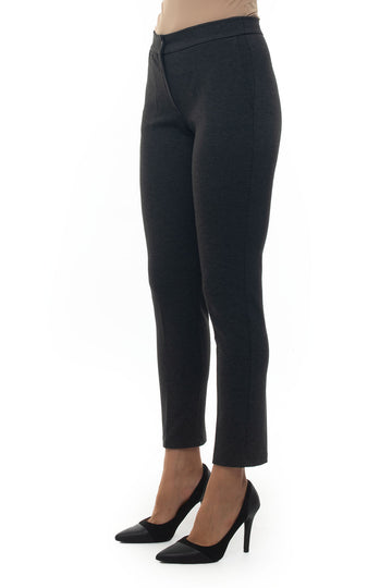 Pantalone classico Grigio Maria Bellentani Donna