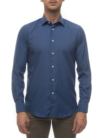 Camicia casual Blu medio Carrel Uomo