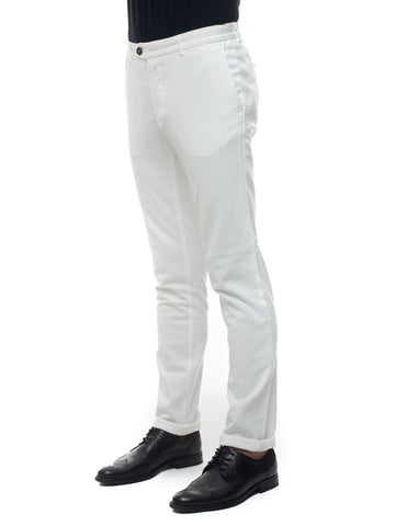 Pantalone modello chino Bianco Fay Uomo