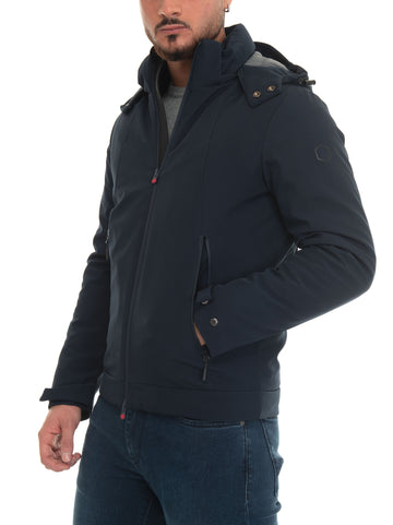 Blue Double Eight Man Jacket