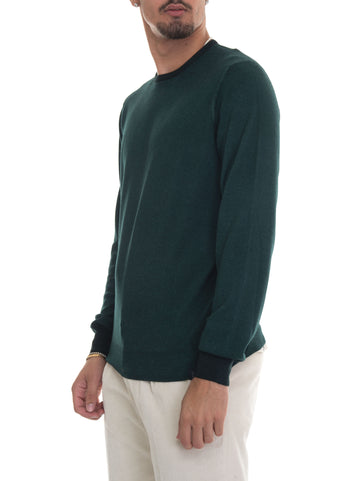 Maglia girocollo Verde Fay Uomo