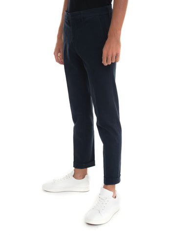 Pantalone modello chino Blu Fay Uomo