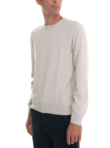 Gran Sasso Man Cream crew-neck pullover