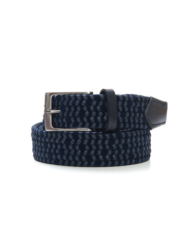 Cintura a treccia Blu Harmont & Blaine Uomo