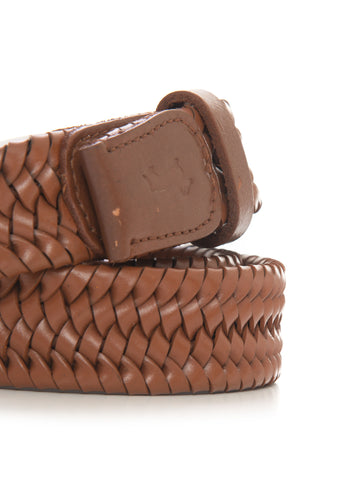 Cintura a treccia Cuoio Harmont & Blaine Uomo