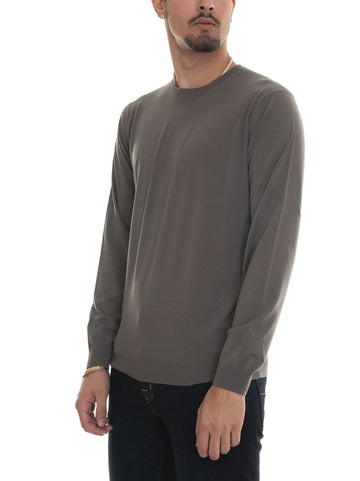 Maglia girocollo Tortora Hindustrie Uomo