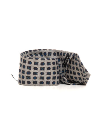 Cravatta Beige Kiton Uomo