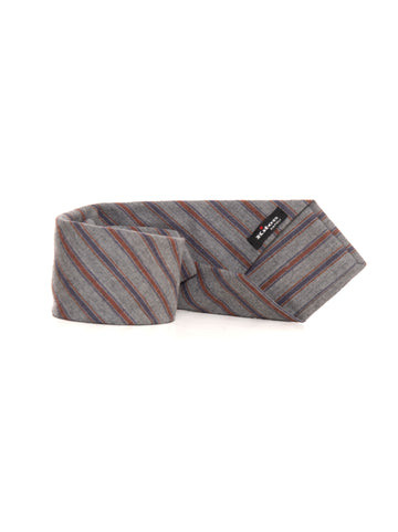 Cravatta Grigio Kiton Uomo