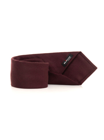 Cravatta Bordeau Kiton Uomo