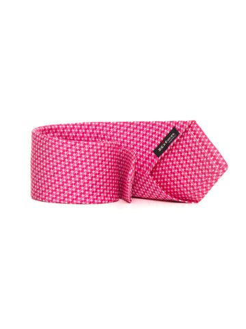 Cravatta in seta Rosa Kiton Uomo