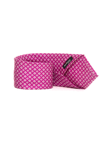 Cravatta in seta Rosa Kiton Uomo