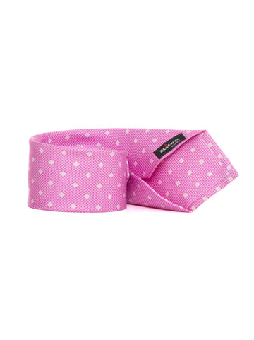 Cravatta in seta Rosa Kiton Uomo