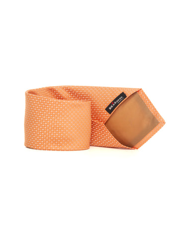 Cravatta in seta Arancio Kiton Uomo