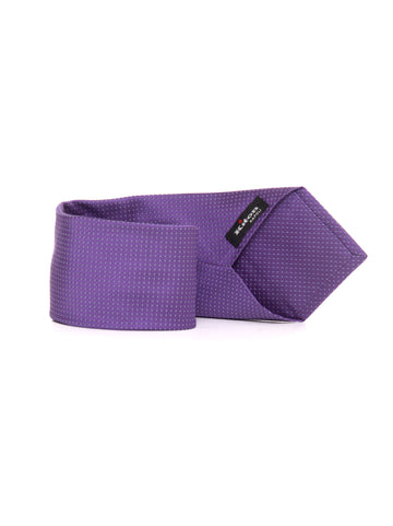 Cravatta in seta Viola Kiton Uomo